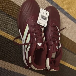Adidas Men's Burgundy Athletic Shoes